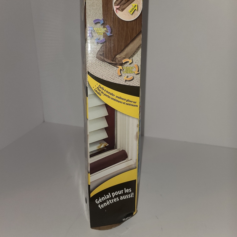 MD 43200 36" Draft Buster Brown Slide On Door Window Seal